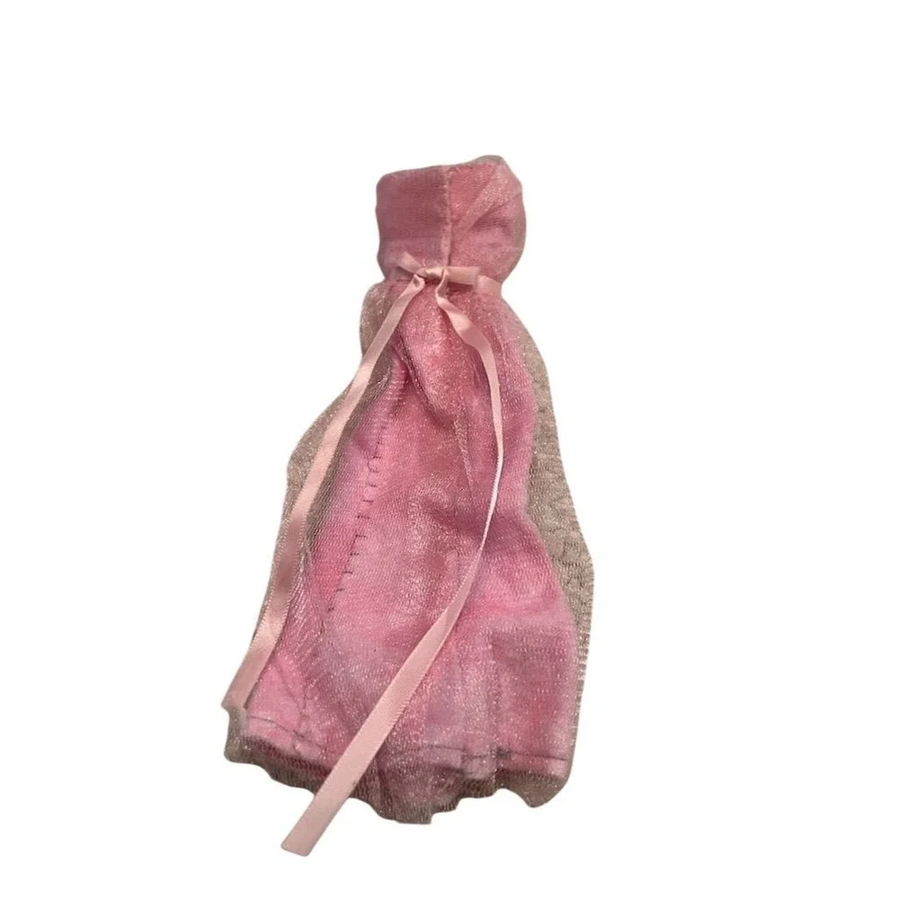 Barbie Pink Microfiber Doll‎ Clothing Accessory with Ribbon